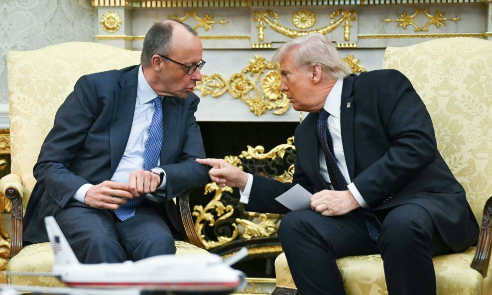 Friedrich Merz i Donald Trump