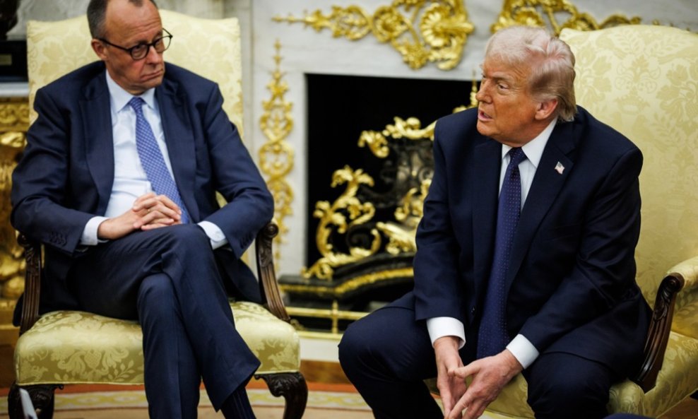 Friedrich Merz i Donald Trump