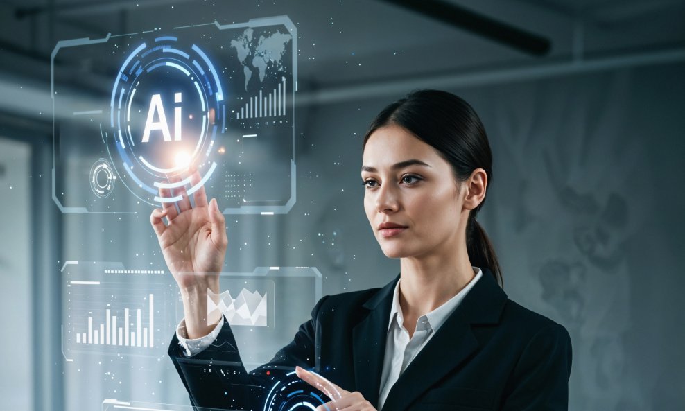 AI agenti - ilustracija