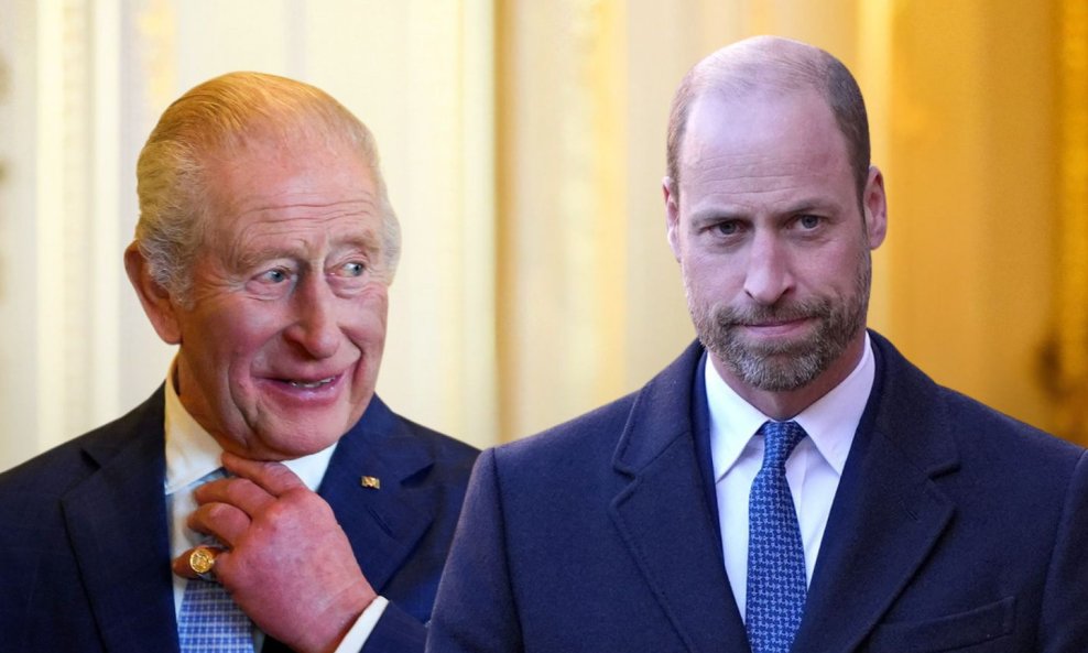 Kralj Charles III i princ William