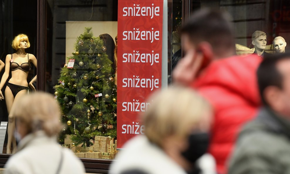 Zimsko sniženje - ilustracija