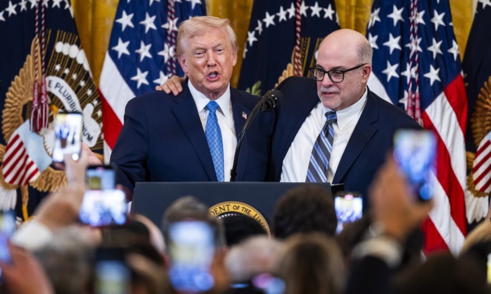 Donald Trump i politički komentator Mark Levin