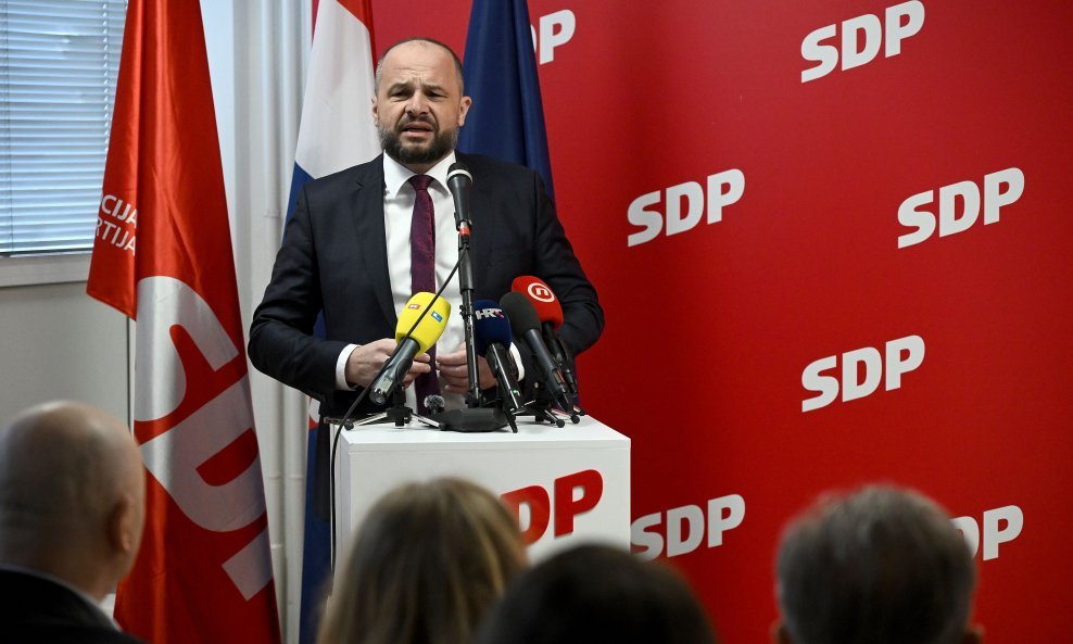 Siniša Hajdaš Dončić, predsjednik SDP-a