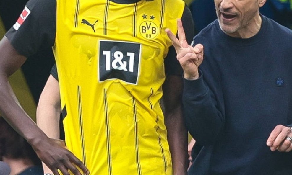 Serhou Guirassy i Niko Kovač Borussia Dortmund