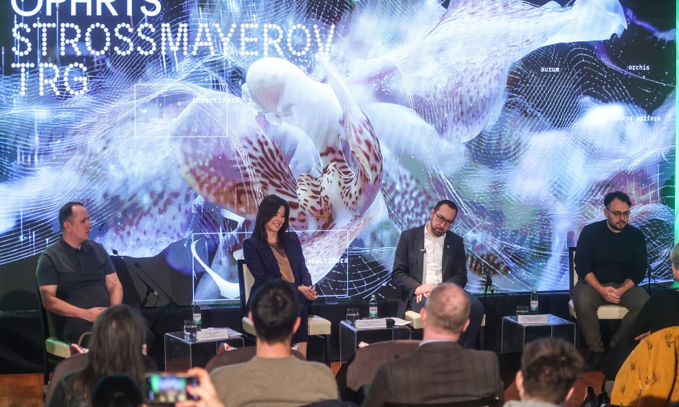 AI cvijet Ophyrs (na ekranu) bit će jedna od sjajnih ovogodišnjih atrakcija Festivala svjetla Zagreb