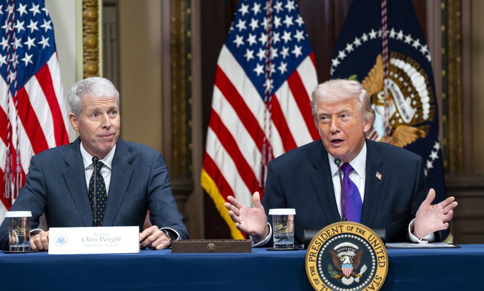 Chris Wright i Donald Trump