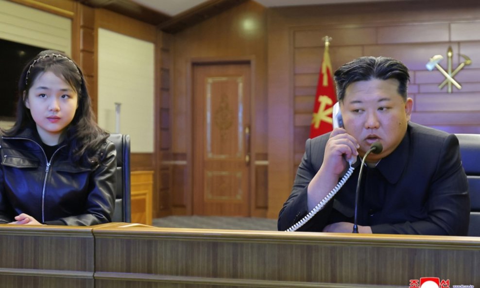 Kim Ju Ae i Kim Jong Un
