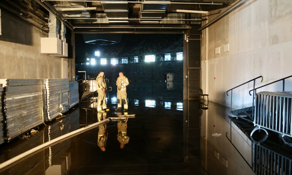 Čišćenje Spaladium Arene