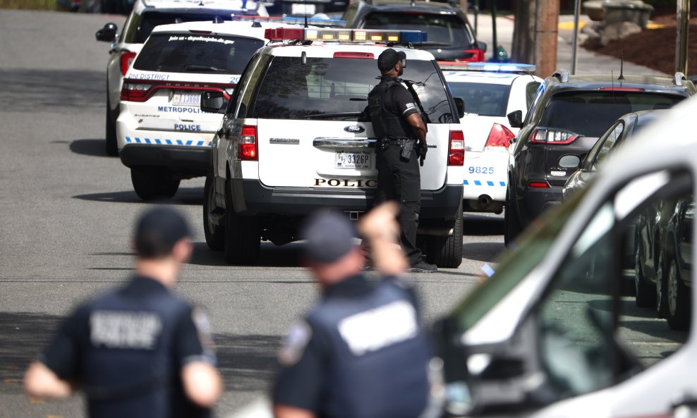 Policija u Washingtonu - Ilustracija