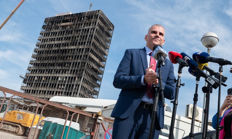 Državni tajnik Ministarstva prostornog uređenja, graditeljstva i državne imovine Tonči Glavinić.