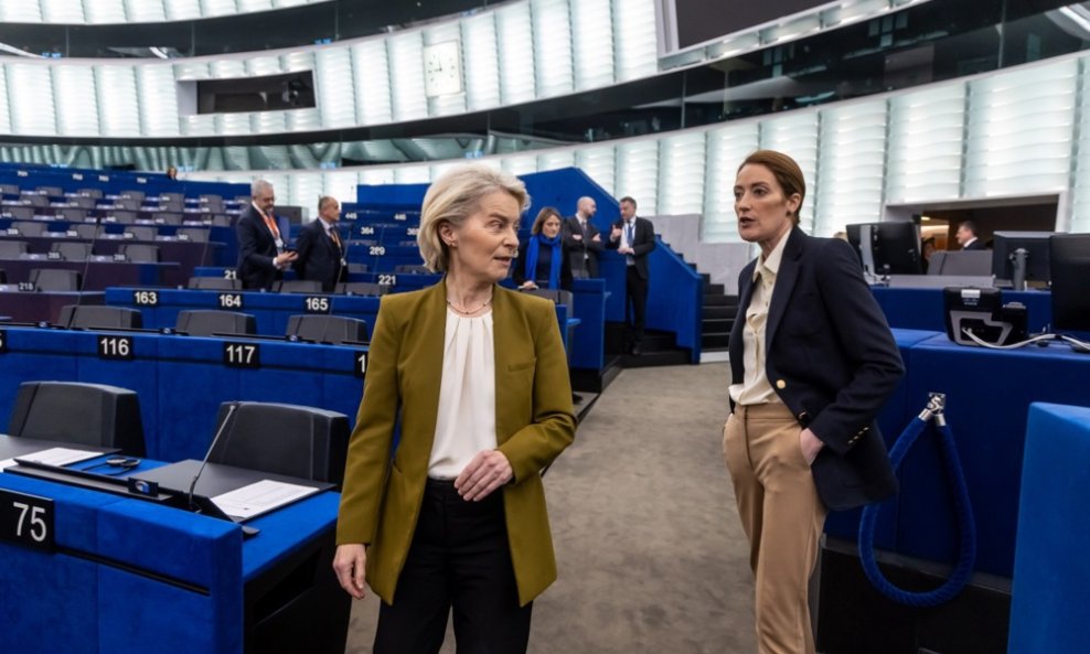 Ursula von der Leyen i Roberta Metsola