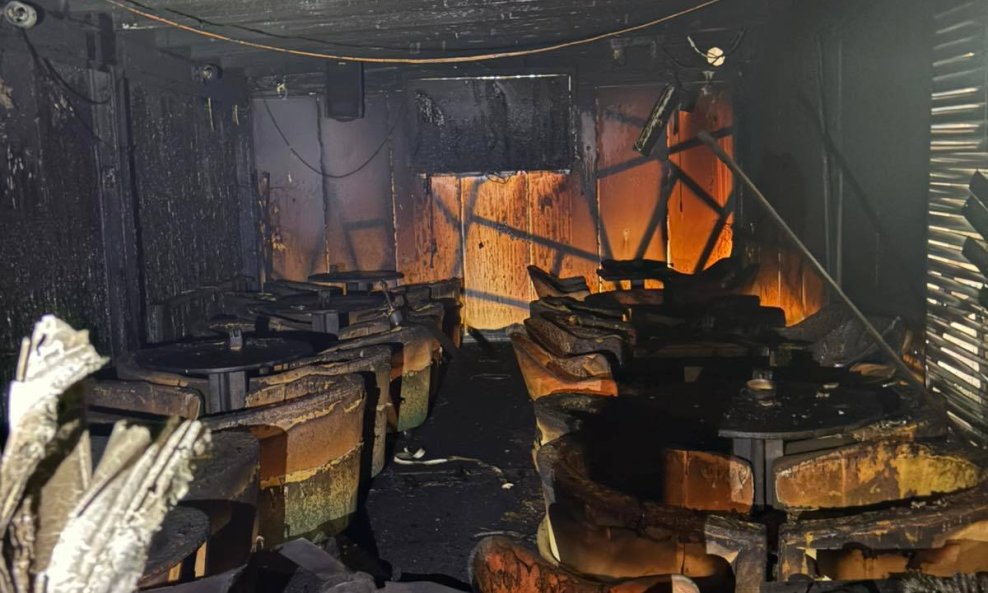 Požar u kafiću u centru Virovitice