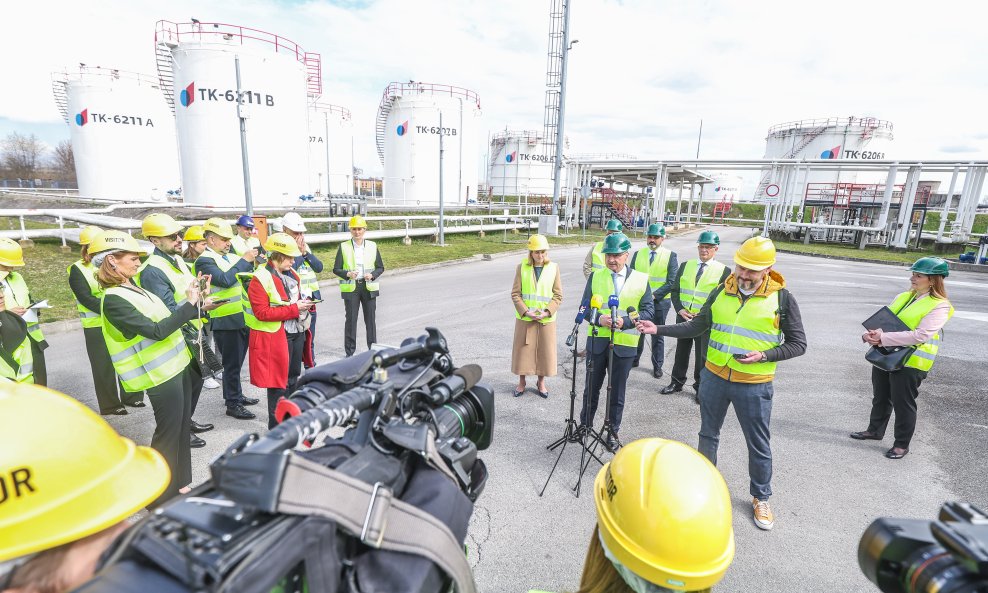 Beate Meinl-Reisinger posjetila Janafov terminal na Žitnjaku