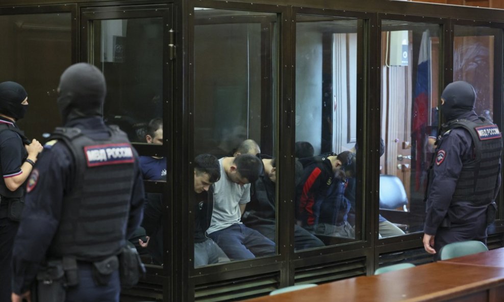 Teroristi na suđenju u Moskvi