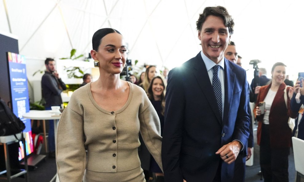 Katy Perry i Justin Trudeau