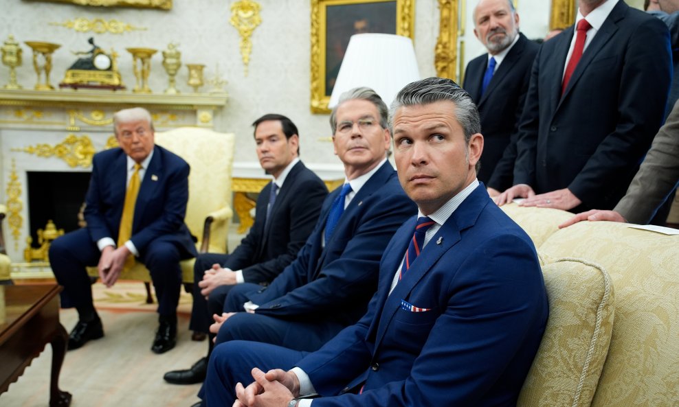 Donald Trump, Marco Rubio, Scott Bessent, Pete Hegseth