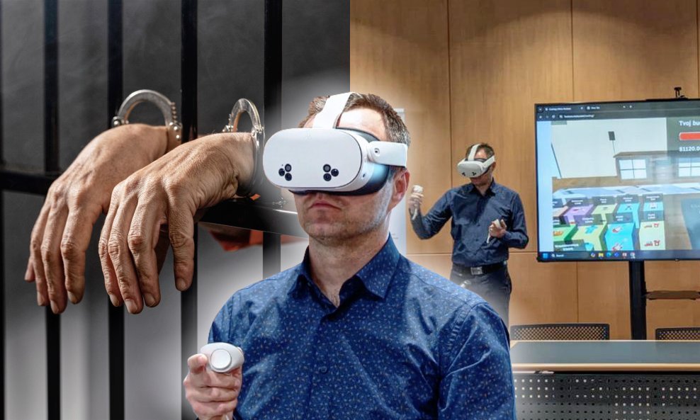 VR naočale, probacijski sustav