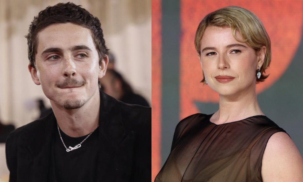 Timothee Chalamet i Jessie Buckley