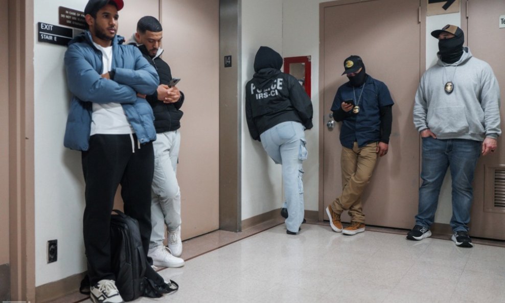 Pritvor američke protuimigracijske službe ICE (ilustracija)