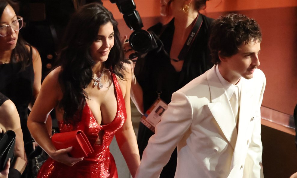 Kylie Jenner i Timothee Chalamet