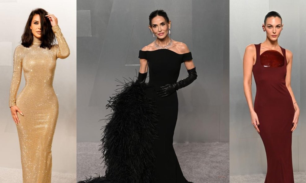 Kim Kardashian, Demi Moore, Vittoria Ceretti