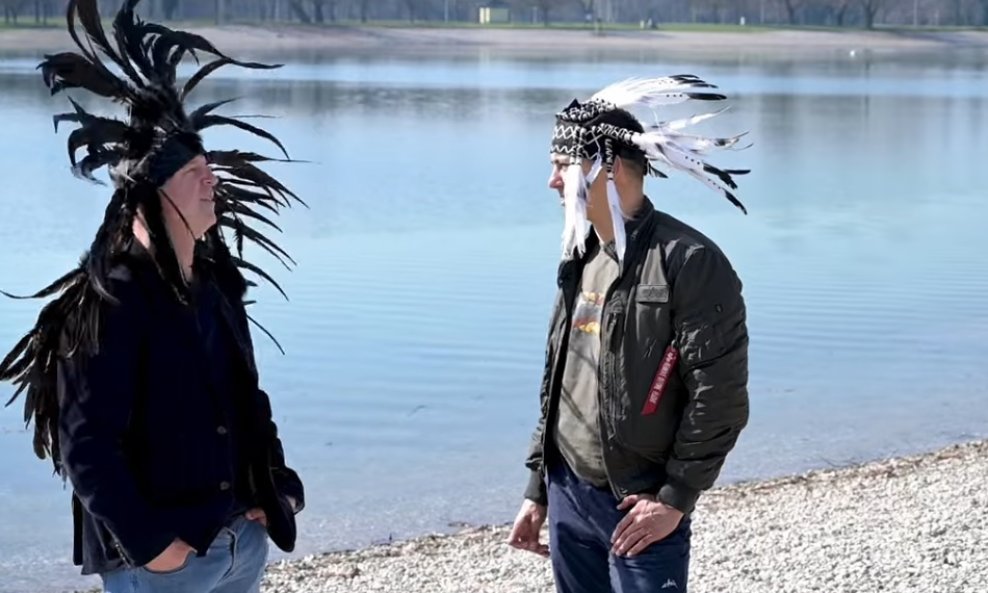 Screenshot lažnog videozapisa