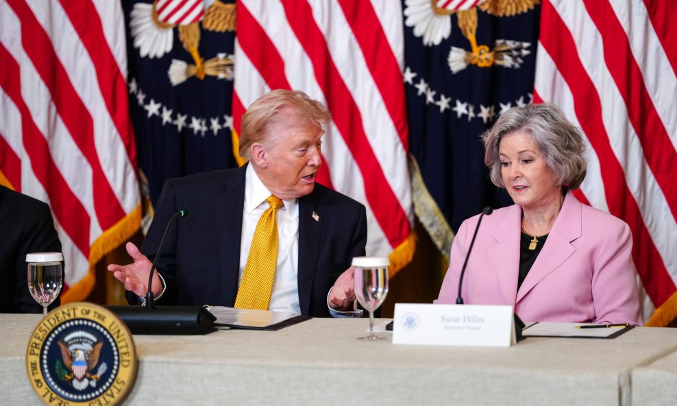 Donald Trump i Susie Wiles