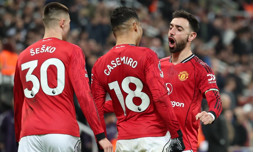 Slavlje igrača Manchester Uniteda