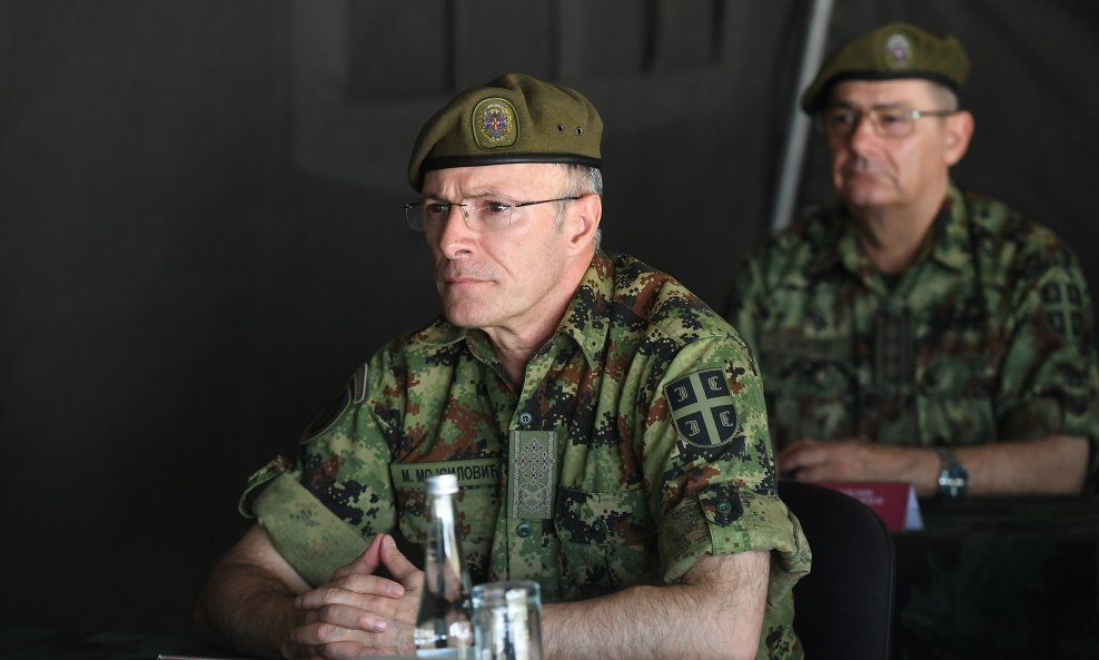 Načelnik generalštaba Vojske Srbije, Milan Mojsilović