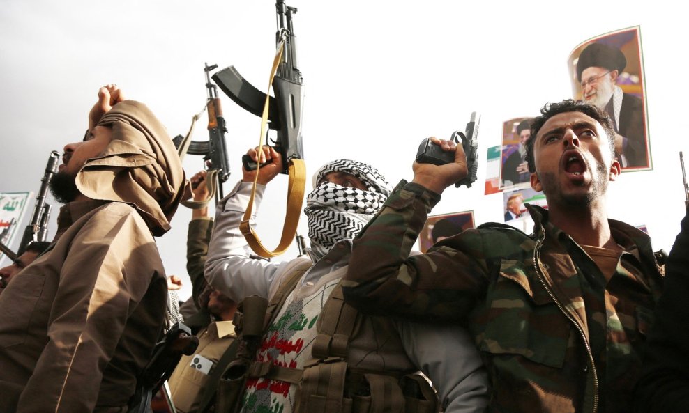 Jemenski hutisti - Ilustracija