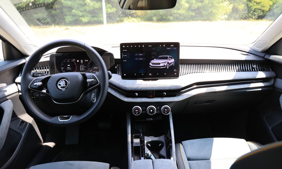 Unutrašnjost automobila (ilustracija)