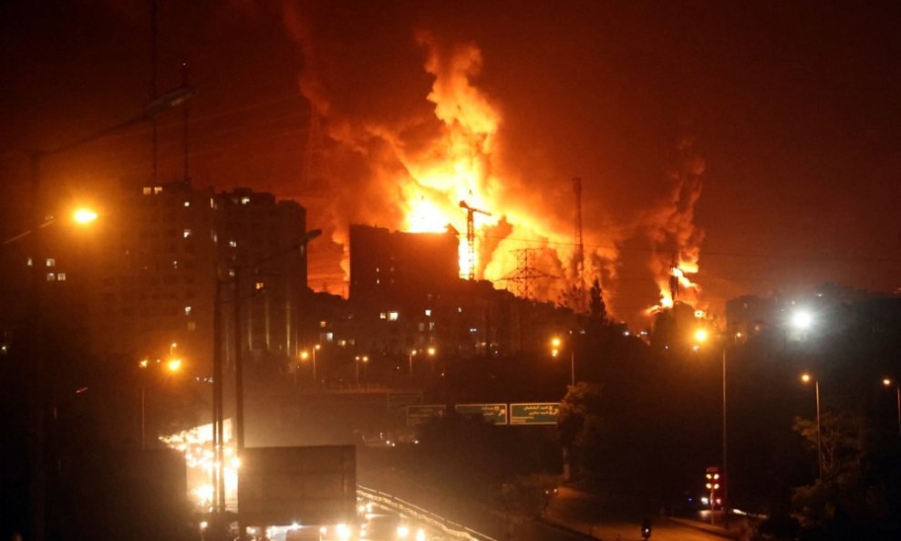 Teheran u plamenu nakon izraelskog napada