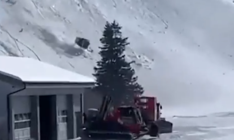 Pad gondole u Švicarskoj