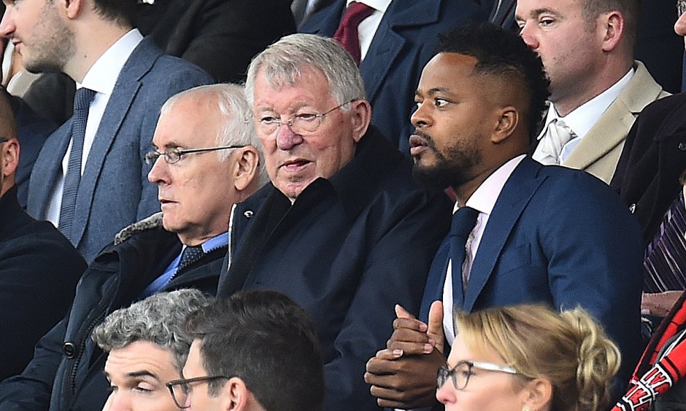 Alex Ferguson i Patrice Evra