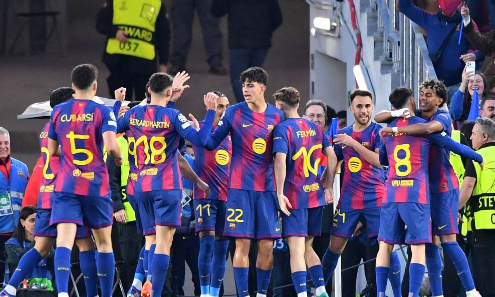 Slavlje igrača Barcelone