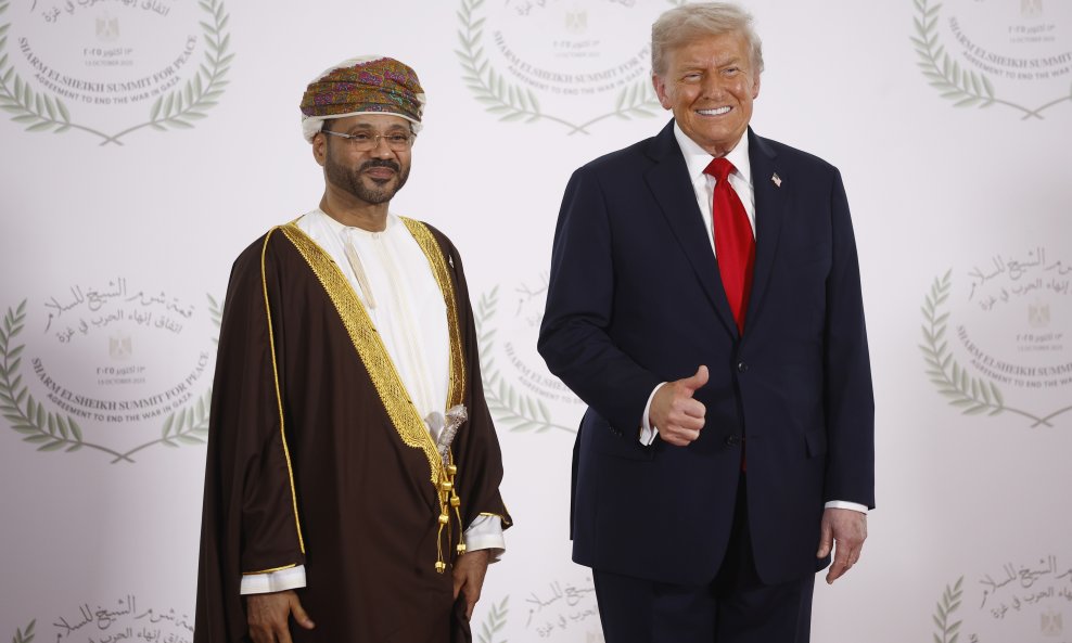 Badr Albusaidi i Donald Trump