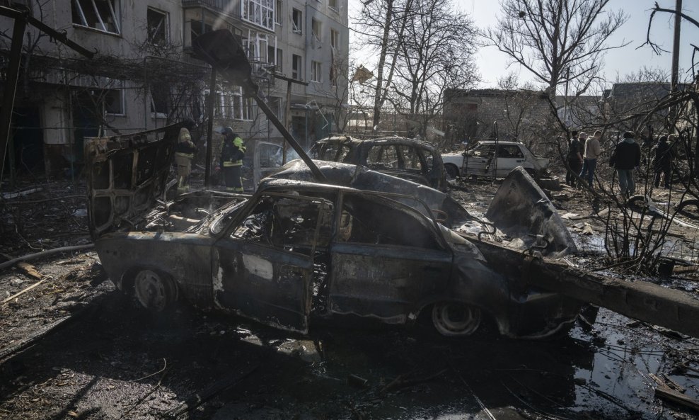 Napad na Slovjansk, ilustracija