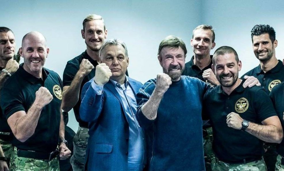 Viktor Orban i Chuck Norris