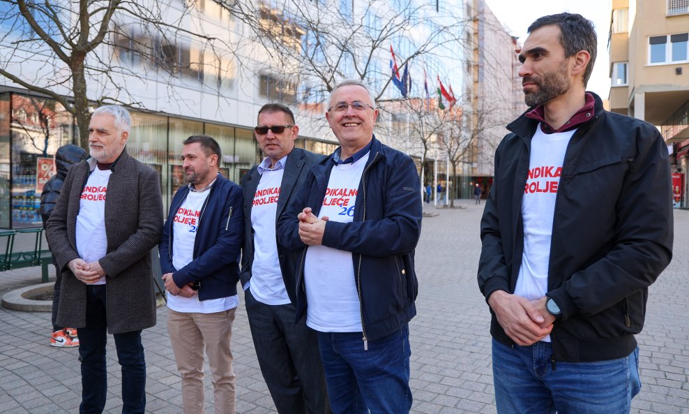 U podne u Zagrebu počinje prosvjed sindikata