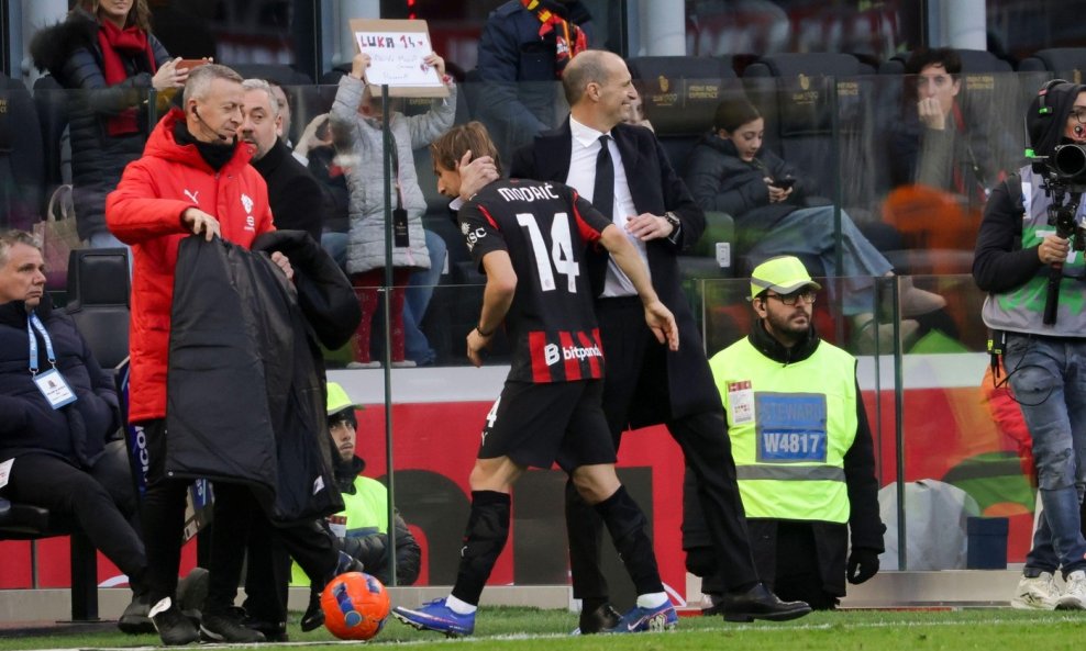 Massimiliano Allegri i Luka Modrić