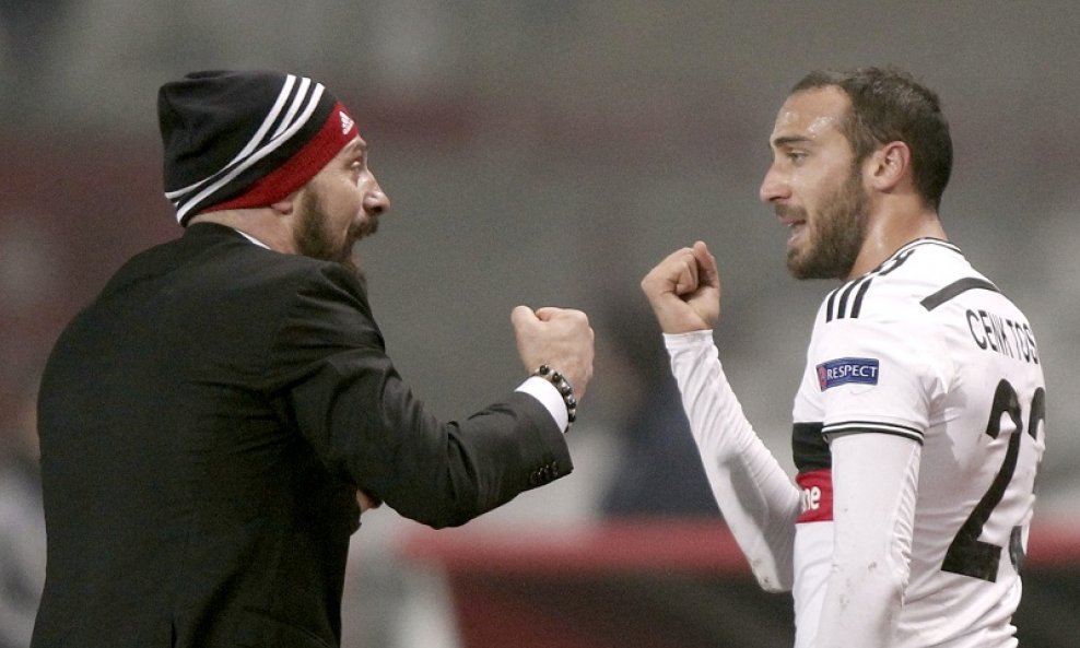 Slaven Bilić i Cenk Tosun