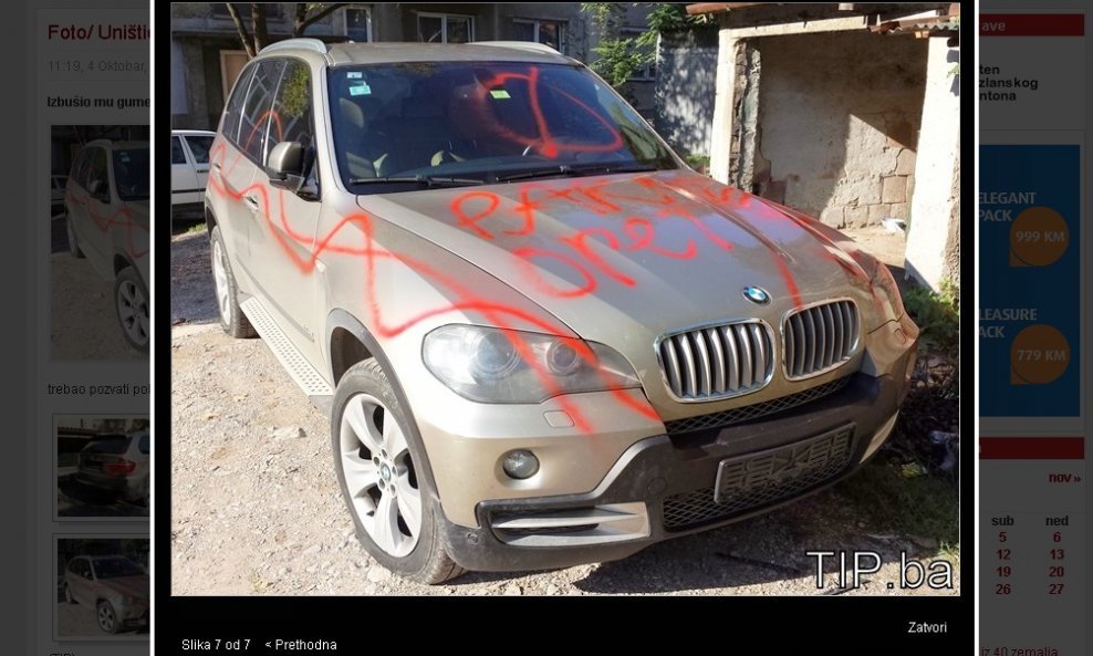 BMW X5 išaran