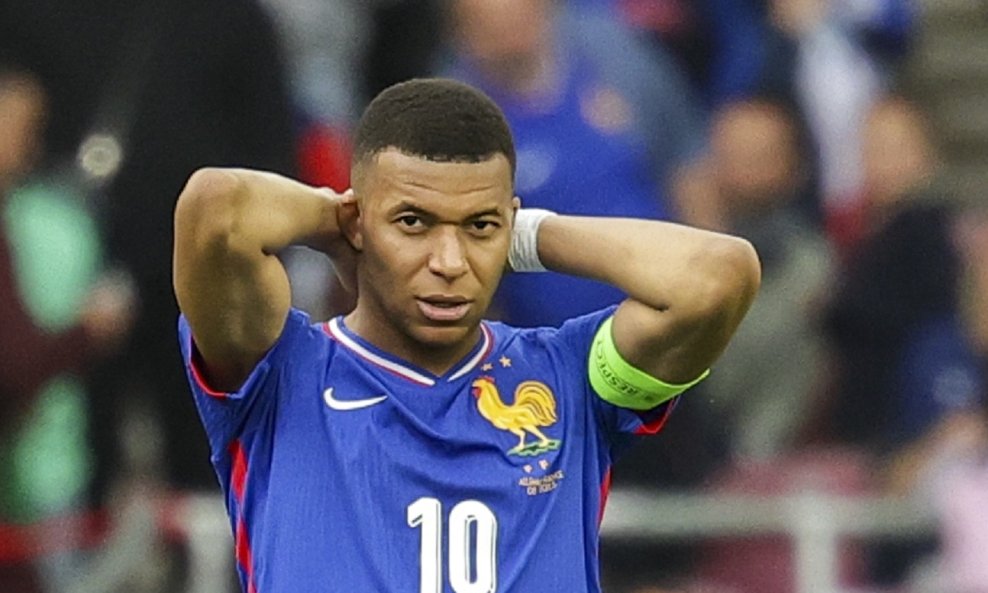 Kylian Mbappe Francuska