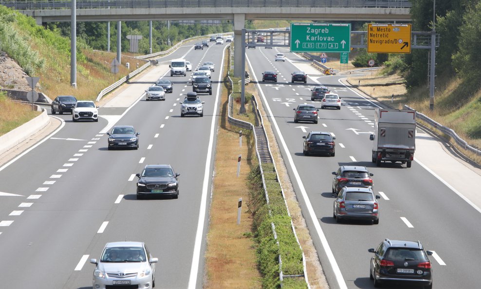 Autocesta - ilustracija