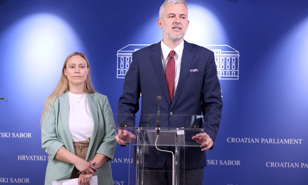 Milka Rimac Bilušić i Nino Raspudić