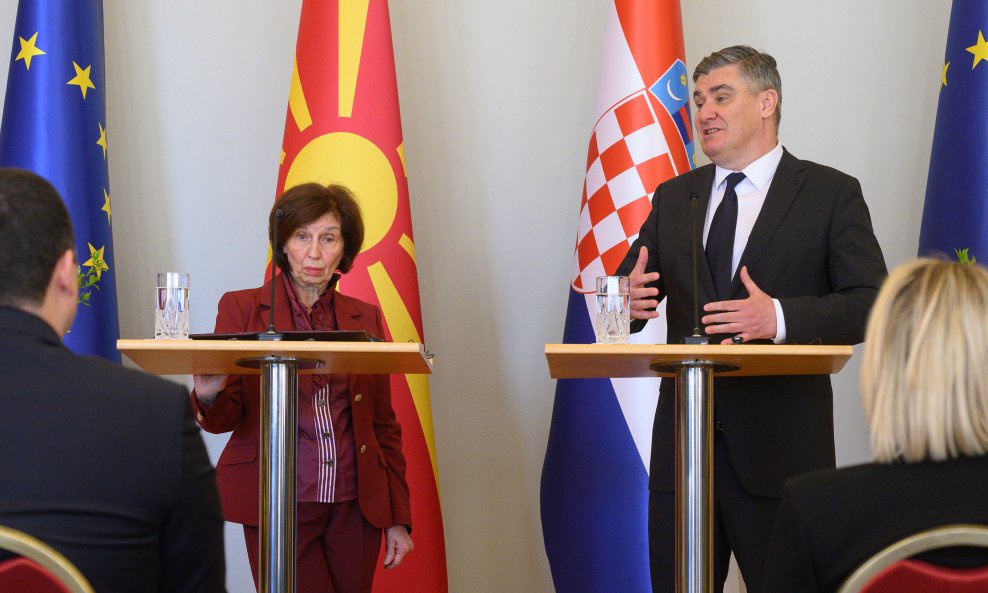 Zoran Milanović i Gordana Siljanovska-Davkova