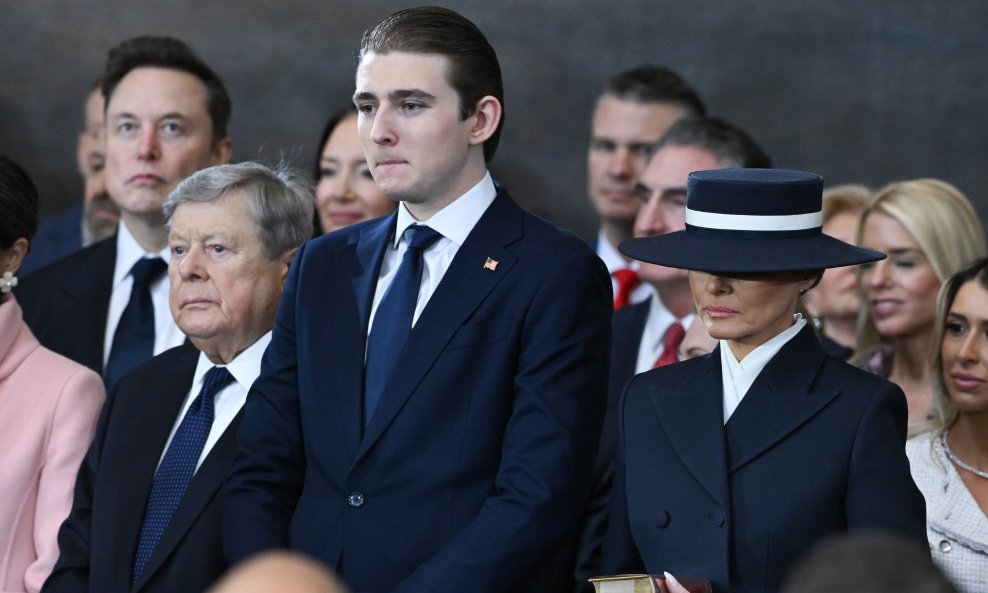 Barron Trump i Melania Trump