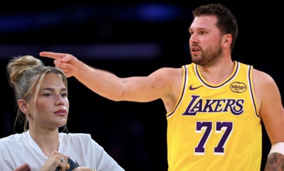 Anamaria Goltes i Luka Dončić