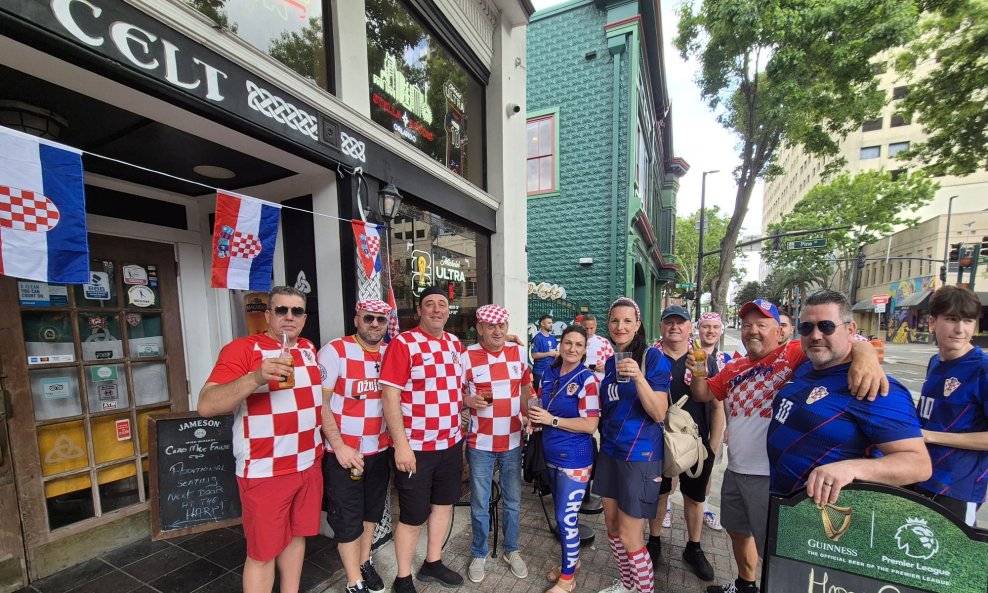 Hrvatski navijači u Orlandu