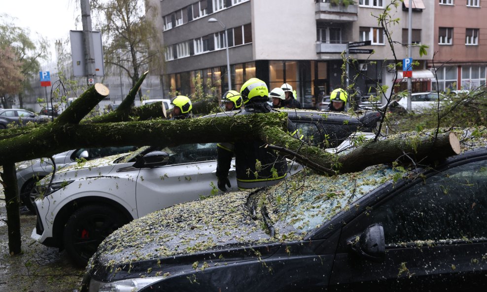 Vatrogasna intervencija u Zagrebu